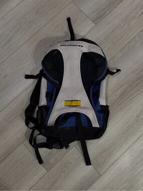 Vintage bag pack 90’s Salomon multi poster Outdoor